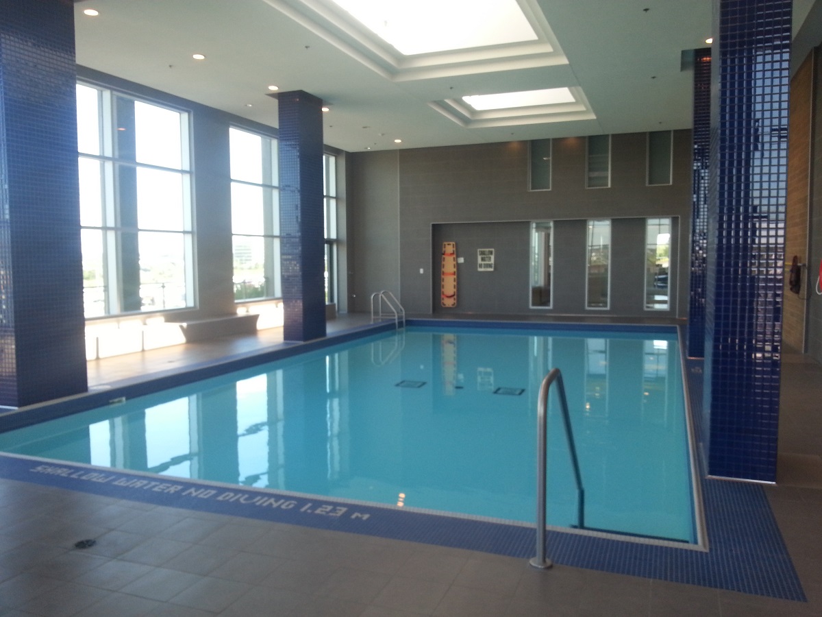 Indoor Pool San Francisco by the Bay 1235 Bayly St Bay Ridges Pickering Condo in Durham