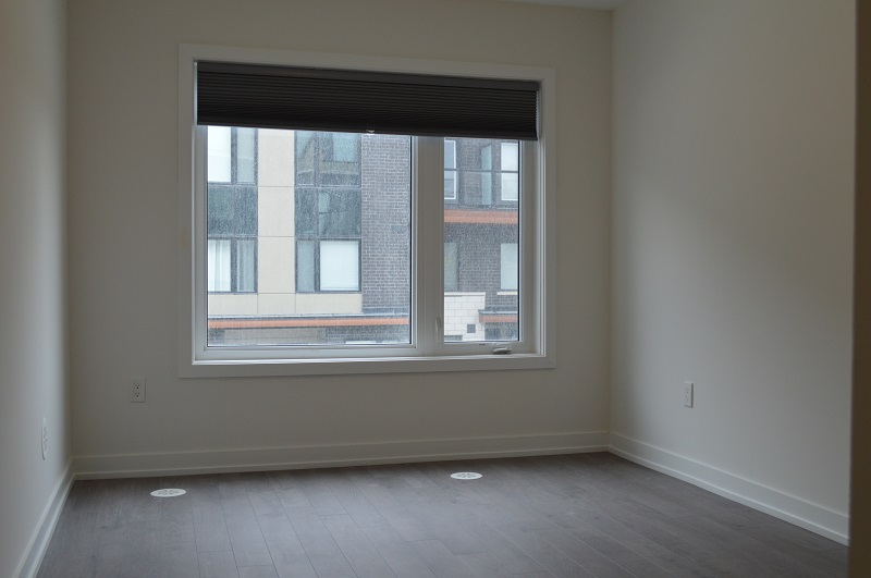 Master Bedroom Large Window and Natural Light Pickering Condo Town