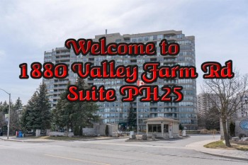For Sale High Rise Condo 1880 Valley Farm Rd Suite ph25 in Pickering Condos