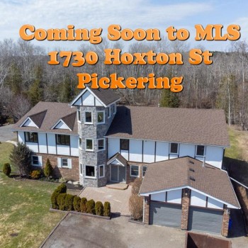 Coming Soon to MLS 1730 Hoxton St Pickering Detached Home in Claremont