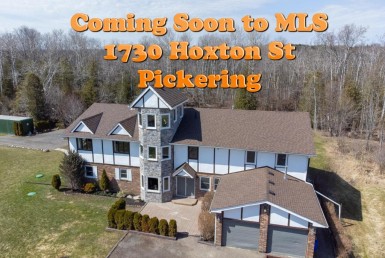 Coming Soon to MLS 1730 Hoxton St Pickering Detached Home in Claremont