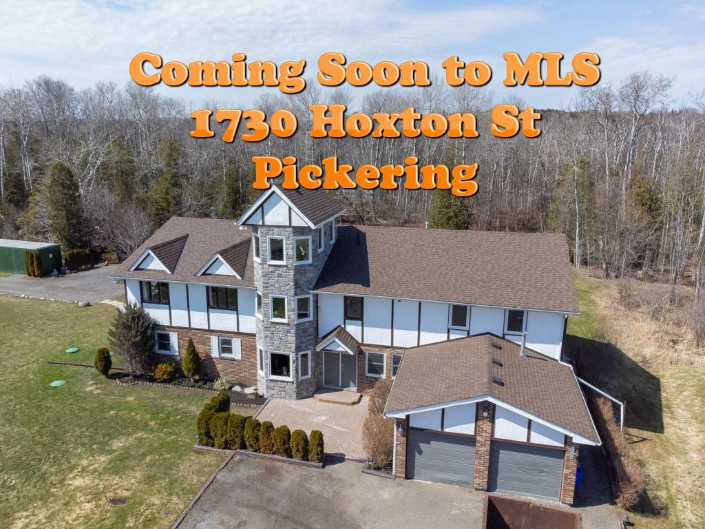 Coming Soon – 10 Beds, 4 Baths 4700+ Sq Ft, 8+ Acres in Claremont Pickering