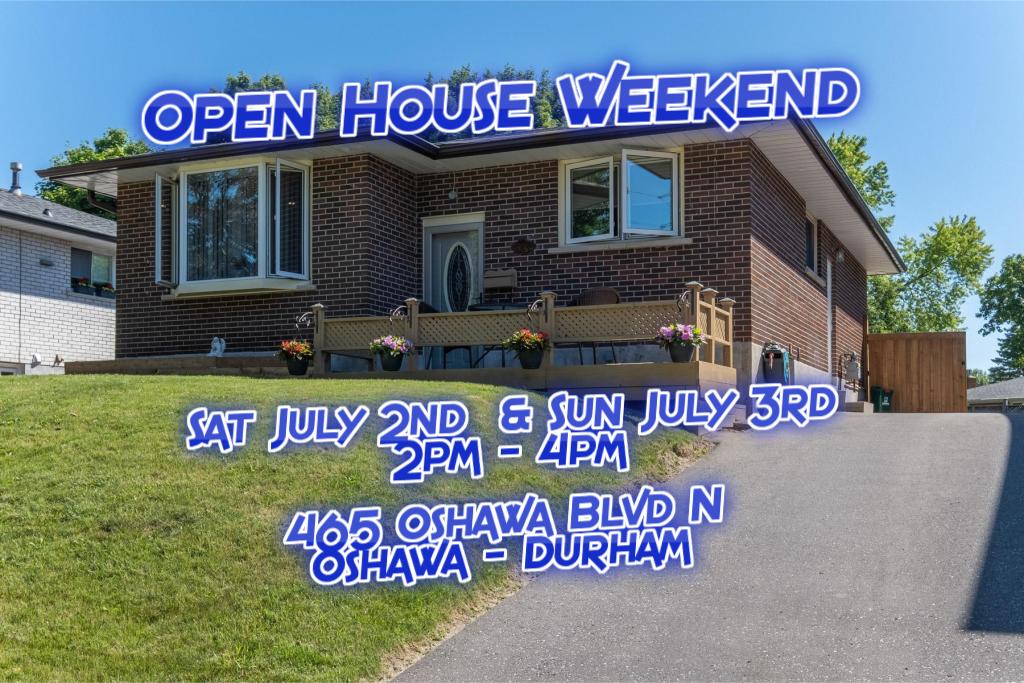 Open House Weekend – 465 Oshawa Blvd N, Oshawa – 2+1 Beds, 2 Baths and Many Updates