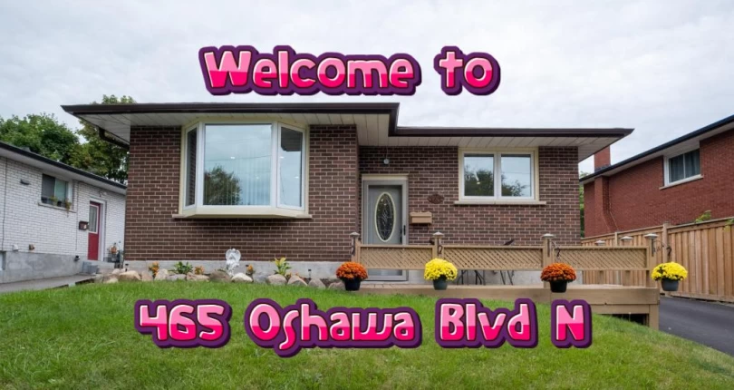 Move in Ready Oshawa Detached Bungalow w/Finished Basement & Side Entrance