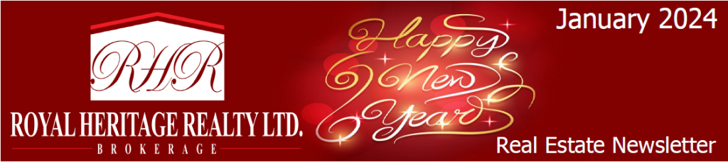 Banner January 2024 Ryan Taylor Real Estate Newsletter