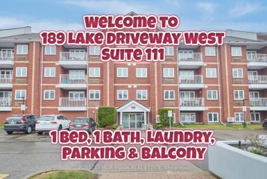 Welcome to 111-189 Lake Driveway West Ajax Condo in Durham