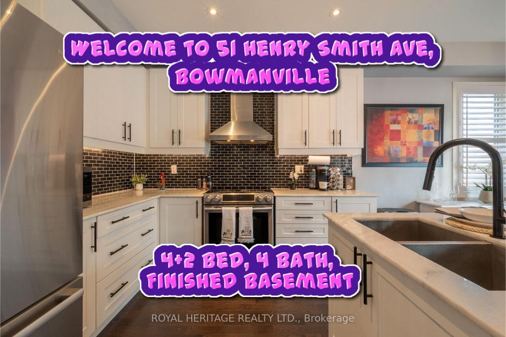 OPEN HOUSE SATURDAY BOWMANVILLE 4+2 Bed, 4 Bath, Detached w/ Finished Basement & Main Floor Laundry