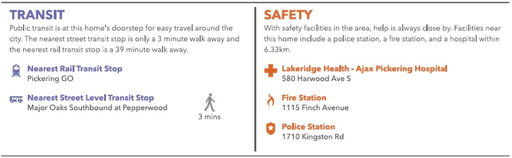 Transit - Safety 1565 Somergrove Cres Basement Apartment For Lease