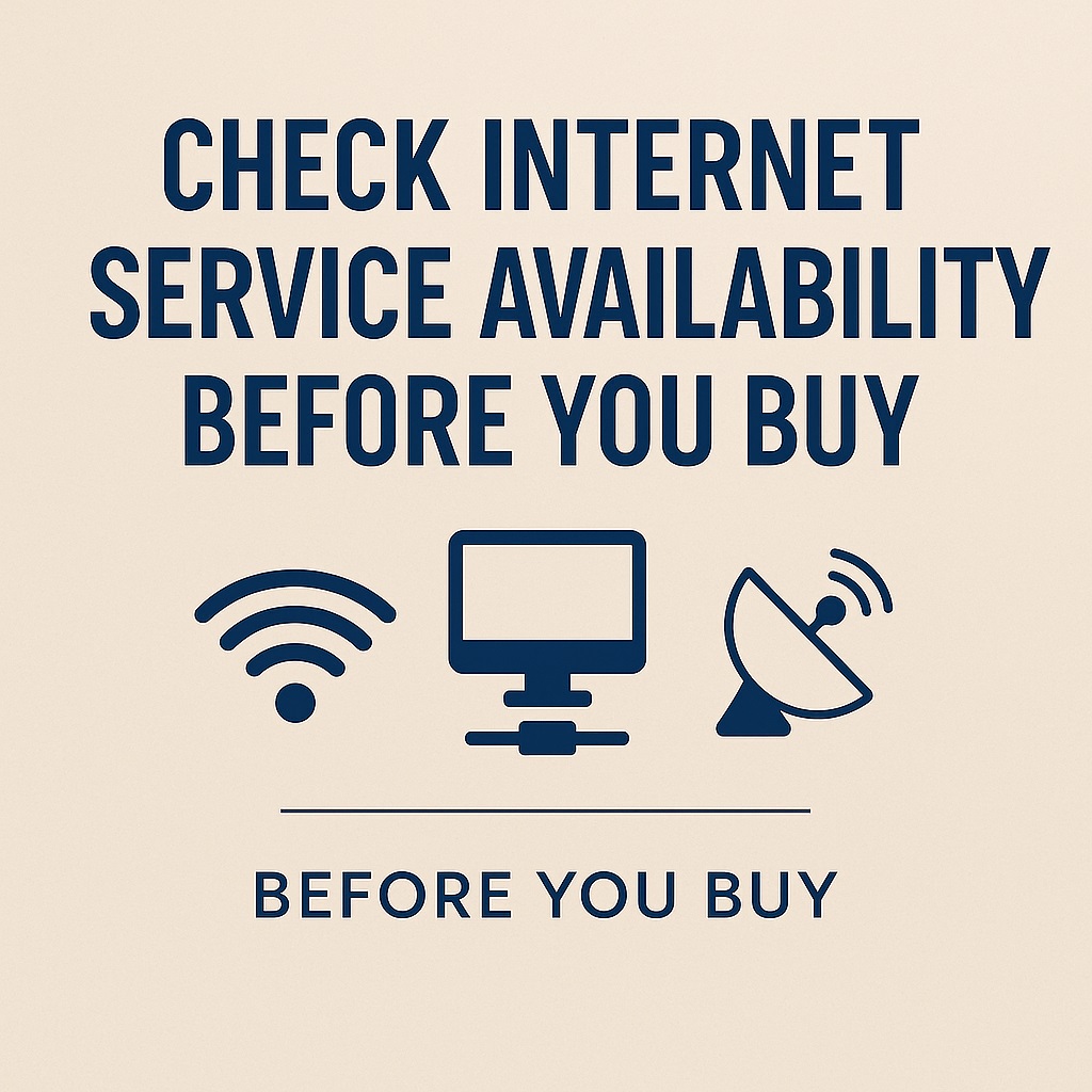 Check Internet Service Availability Before You Buy