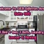 Spacious 1 Bedroom Toronto Condo located at 3231 Eglinton Ave E, Suite 505