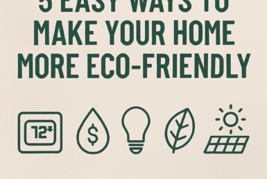 5 Easy Ways to Make Your Home More Eco-Friendly