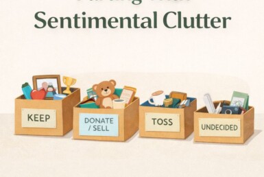 Parting With Sentimental Clutter: How to Let Go and Declutter Your Home