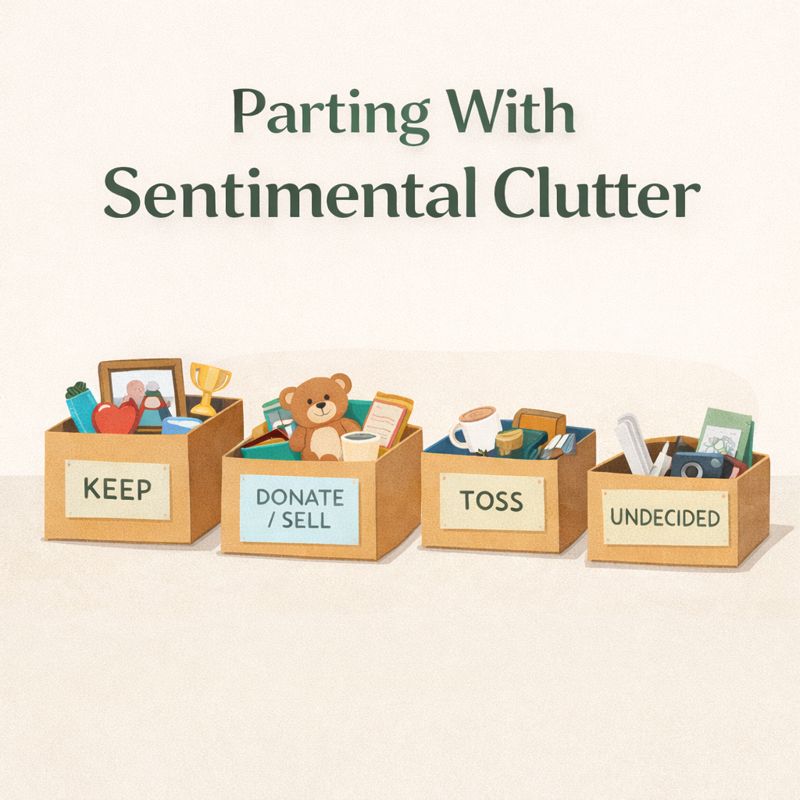 Parting With Sentimental Clutter: How to Let Go and Declutter Your Home