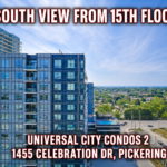 1455 Celebration Dr Pickering - South View from 15th Floor
