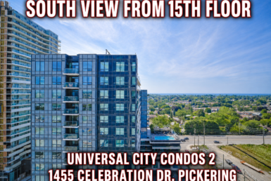 1455 Celebration Dr Pickering - South View from 15th Floor