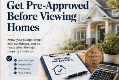 Get Pre-Approved For a Mortgage Before Viewing Homes For Sale