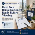 Prepare Rental Documents - Weekly Tip