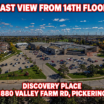 East View from 14th Floor in 1880 Valley Farm Rd, Pickering