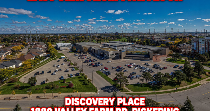 East View from the 14th Floor in Discovery Place – 1880 Valley Farm Rd Pickering